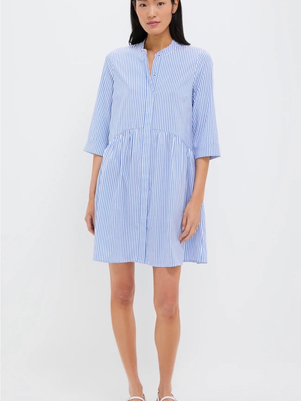 NWOT Tuckernuck Blue Stripe Royal Shirt Dress